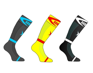 Mesh Football Socks